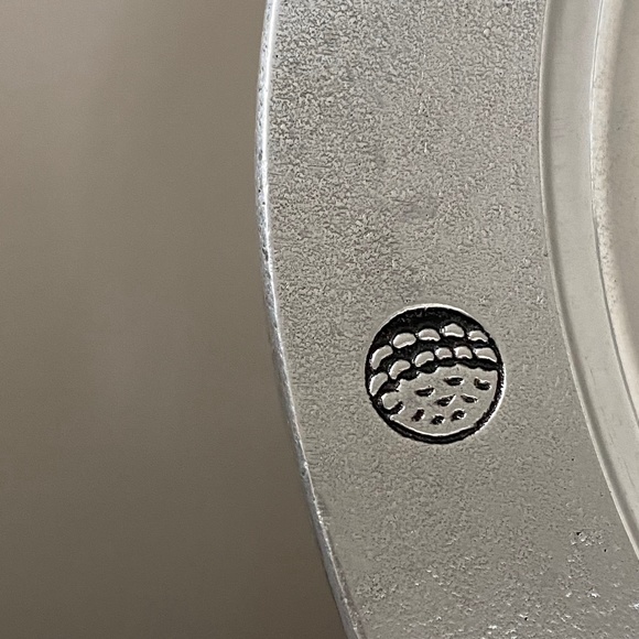 Pewtarex Trophy Plate Dish I Golf Rim - Picture 10 of 15